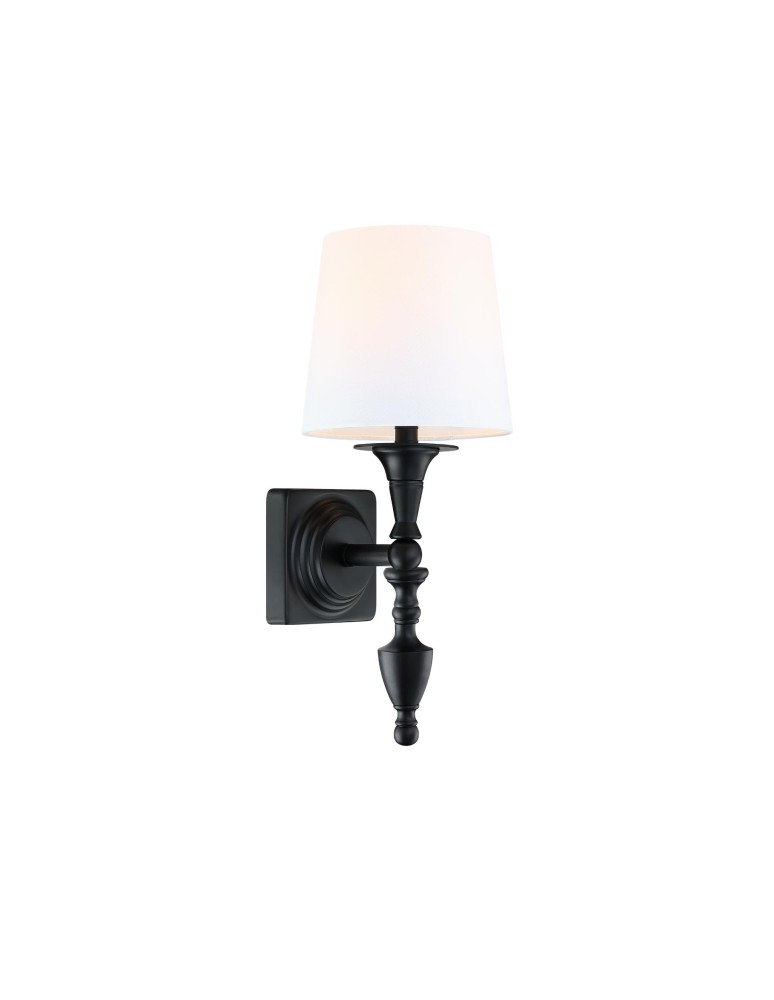 CosmoLight Kinkiet AUSTIN W01149BK-WH Czarny