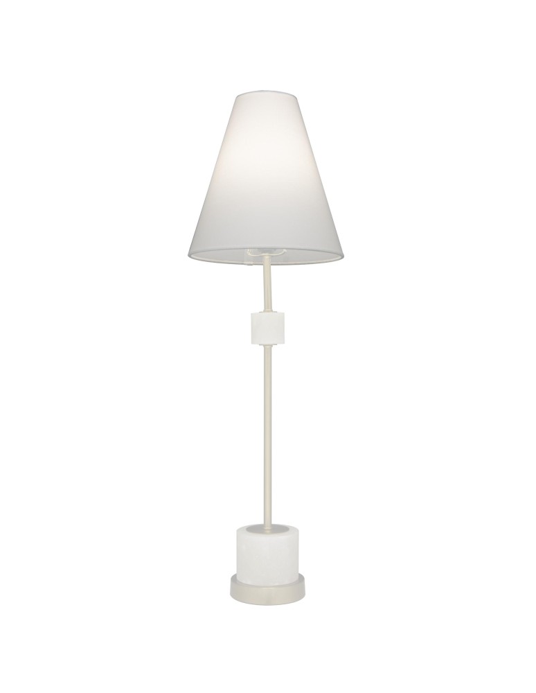 Abażury - CosmoLight Abażur stożkowy Bari Biały - product kolory-swiatla.pl 2