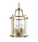Lampy wiszące w stylu Hampton - CosmoLight Lampa wisząca NEW YORK P04217BR Mosiądz - product 1
