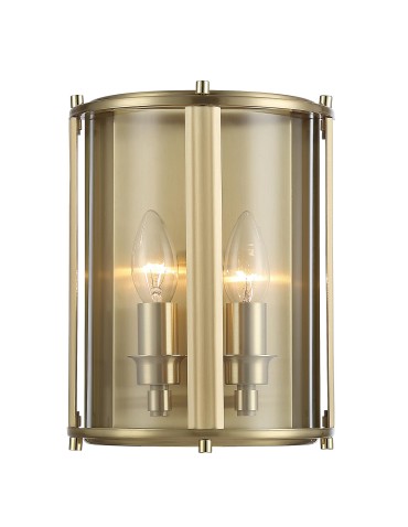 CosmoLight Kinkiet NEW YORK W02194BR Mosiądz
