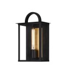 Kinkiety zewnętrzne - CosmoLight Kinkiet MALIBU W01326BK Mosiądz, Czarny - product 1