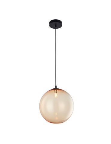 CosmoLight Lampa wisząca HALE P01494BK Czarny