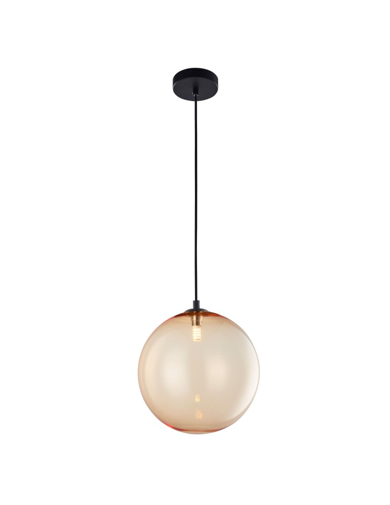 CosmoLight Lampa wisząca HALE P01494BK Czarny
