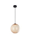 CosmoLight Lampa wisząca HALE P01494BK Czarny