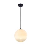 Lampy wiszące kule - CosmoLight Lampa wisząca HALE P01500BK Czarny - product 1