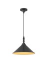 CosmoLight Lampa wisząca ASHFORD P01517BK Czarny