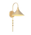 Kinkiety retro - CosmoLight Kinkiet ASHFORD W01562AU Złoty - product 1