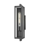 Kinkiety zewnętrzne - CosmoLight Kinkiet DOVER W01088BK Czarny - product 1