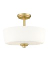 CosmoLight Plafon ASPEN C03279BR Mosiądz