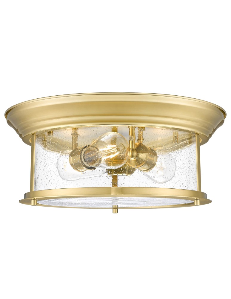 CosmoLight Plafon WARWICK C03323BR Mosiądz