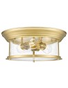 CosmoLight Plafon WARWICK C03323BR Mosiądz