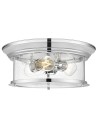 CosmoLight Plafon WARWICK C03330CH Srebrny