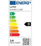 Lutec Zewnętrzna Ścienna CUBA - CZUJNIK RUCHU 5193811118 Lutec Zewnętrzna Ścienna CUBA - CZUJNIK RUCHU 5193811118