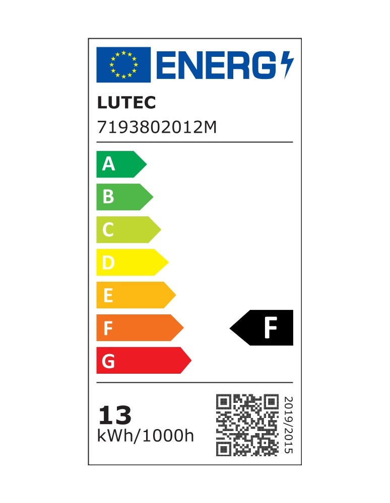 Lutec Zewnętrzna Stojąca CUBA 7193802012 Lutec Zewnętrzna Stojąca CUBA 7193802012