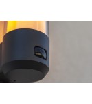 Lampy zewnętrzne z czujnikiem ruchu - Lutec Zewnętrzna Ścienna HEROS - CZUJNIK RUCHU 5288202118 - product 7