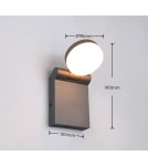 Kinkiety zewnętrzne - Trio Zewnętrzna Ścienna ADOUR 245560142 - product 8