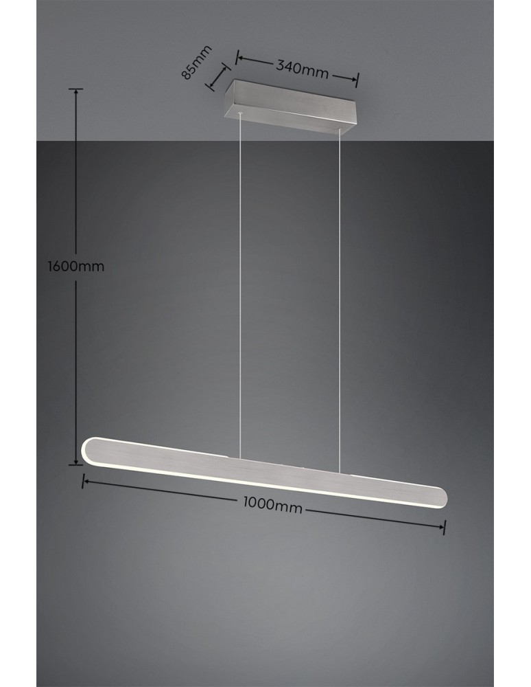 Trio Wisząca LED HELIOS 343310105 Trio Wisząca LED HELIOS 343310105