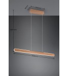 Trio Wisząca LED HELIOS 343310165 Trio Wisząca LED HELIOS 343310165