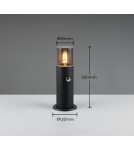 Lampy zewnętrzne z czujnikiem ruchu - Trio Zewnętrzna Stojąca HOOSIC - CZUJNIK RUCHU 522260132 - product 5