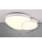 Lampy sufitowe LED - Trio Sufitowa RISE 647519231 - product 5