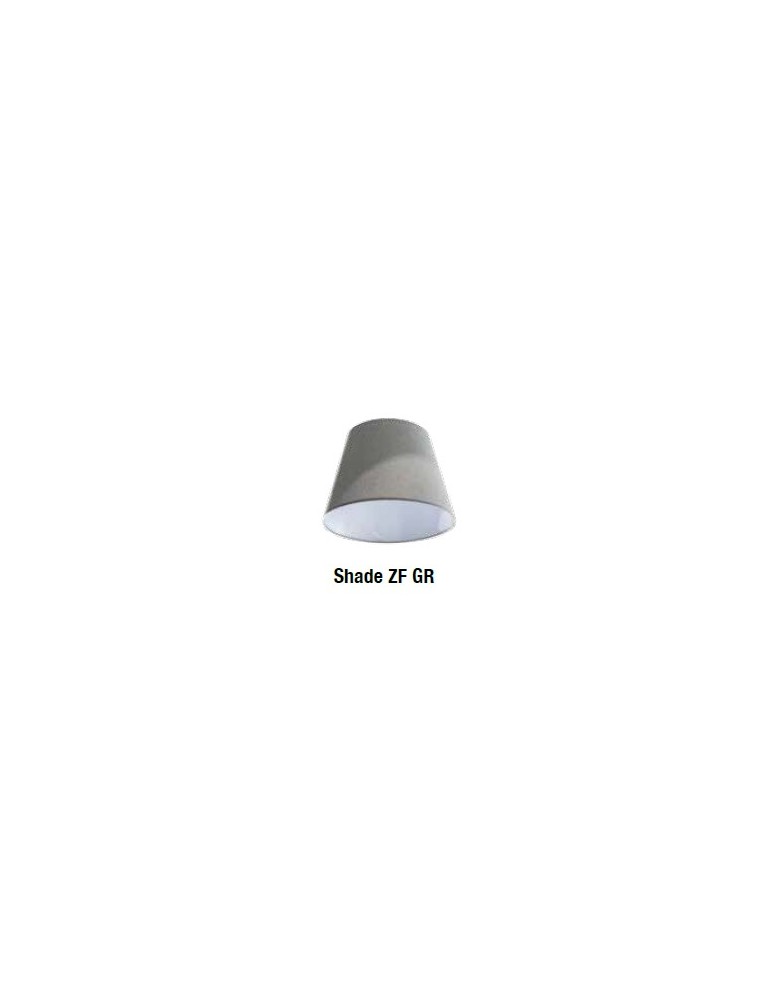 AZzardo ZYTA M 1xE27 Czarny AZ1847 + abażur 26cm