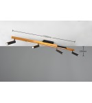 Lampy sufitowe regulowane - spoty - Trio Sufitowa ZENO 648310580 - product 7