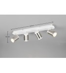 Trio Reflektorek Sufitowy GILLAN 814500407 Trio Reflektorek Sufitowy GILLAN 814500407