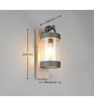 Kinkiety zewnętrzne - Trio Zewnętrzna Ścienna SAMBESI 204160135 - product 5