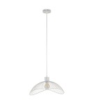 Lampy wiszące - ITALUX NUNEZ Wisząca Biały 1xE27 PND-1702-1-L-W - product 2