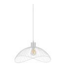 Lampy wiszące - ITALUX NUNEZ Wisząca Biały 1xE27 PND-1702-1-M-W - product 1