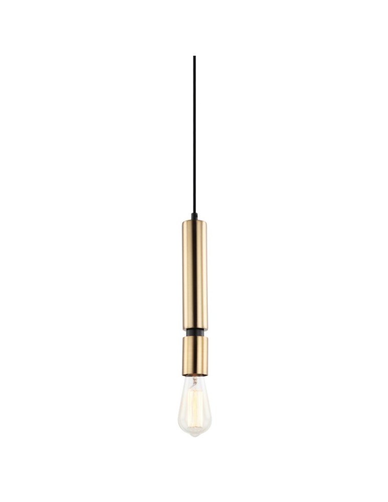 Lampy wiszące żarówki - ITALUX TORLA Wisząca Mosiądz 1xE27 PEN-5041-1-BKBR - produkt kolory-swiatla.pl 1