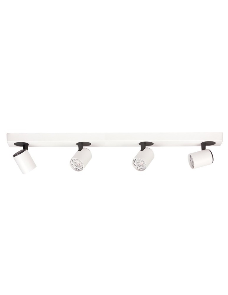 Lampy sufitowe reflektory - ITALUX ELVIRA Reflektory Biały 4xGU10 SPL-3142A-4-WH - produkt kolory-swiatla.pl 1