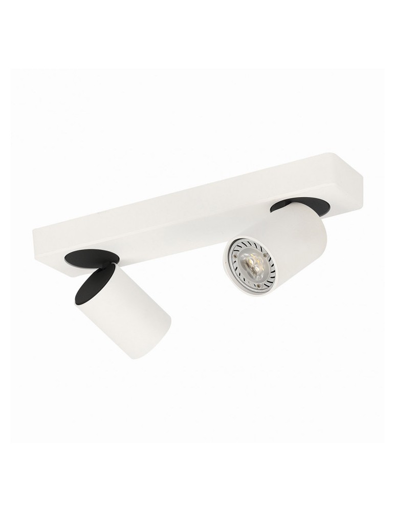 Lampy sufitowe reflektory - ITALUX FEDERICA Reflektory Biały 2xGU10 SPL-3001A-2-WH - produkt kolory-swiatla.pl 1