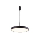 Lampy wiszące ze sterowaniem - Azzardo MARCELLO PENDANT 60 CCT BK + REMOTE CONTROL Wisząca z Pilotem Funkcje Ściemniania i Zmiany Barwy Światła AZ5091 - product 1
