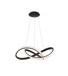 Lampy wiszące ze sterowaniem - Azzardo INFINITY 80 CCT BK + REMOTE CONTROL Wisząca z Pilotem Funkcje Ściemniania i Zmiany Barwy Światła AZ5096 - product 1
