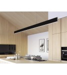 Lampy wiszące nad wyspę - Azzardo OLIVIER 120 3000K DIMM (10W+40W) BK Wisząca z Możliwością Ściemniania AZ5109 - product 2