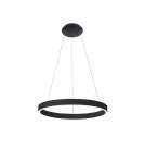 Lampy wiszące okręgi - Azzardo ANDREA 120 3000K DIMM (30W+70W) BK Wisząca z Możliwością Ściemniania AZ5104 - product 1