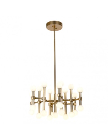 ITALUX GIOVANNA Żyrandol Brąz vintage LED 3000K MX16009008-25A B