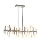 Żyrandole nowoczesne - ITALUX GIOVANNA Żyrandol Nikiel LED 3000K MX16009008-38A - product 1