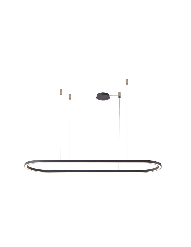 Azzardo ELENA 150 DIMM BK Lampa Wisząca AZ5057