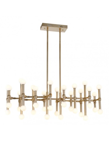 ITALUX GIOVANNA Żyrandol Brąz vintage LED 3000K MX16009008-38A B