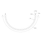 Light Prestige Lampa wisząca Dorado Rope 3 m złota LED CCT LP-002/3M CCT Light Prestige Lampa wisząca Dorado Rope 3 m złota LED CCT LP-002/3M CCT