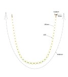 Lampy wiszące designerskie - Light Prestige Lampa wisząca Dorado Rope 4 m złota LED CCT LP-002/4M CCT - product 5