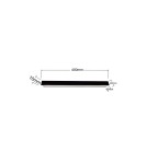 Light Prestige Kinkiet Bodo 40 cm czarny IP54 LED CCT LP-789/1W 40 BK Light Prestige Kinkiet Bodo 40 cm czarny IP54 LED CCT LP-789/1W 40 BK