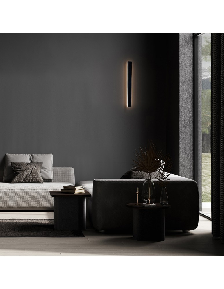 Light Prestige Kinkiet Bodo 60 cm czarny IP54 LED CCT LP-789/1W 60 BK Light Prestige Kinkiet Bodo 60 cm czarny IP54 LED CCT LP-789/1W 60 BK