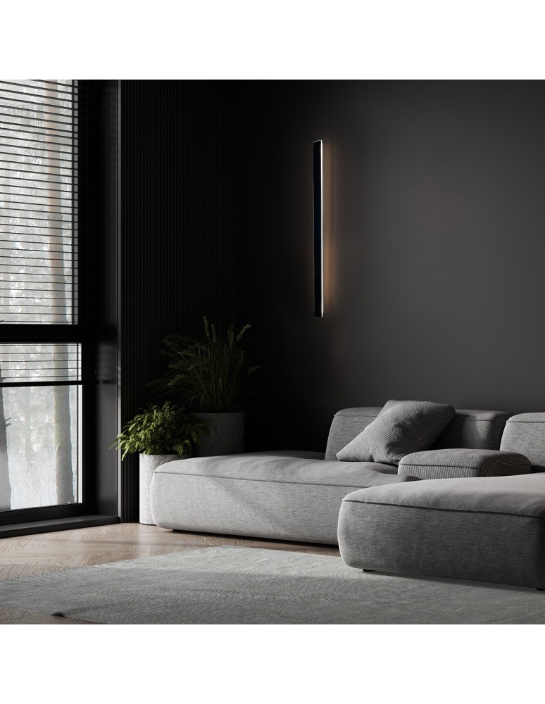 Light Prestige Kinkiet Bodo 90 cm czarny IP54 LED CCT LP-789/1W 90 BK Light Prestige Kinkiet Bodo 90 cm czarny IP54 LED CCT LP-789/1W 90 BK