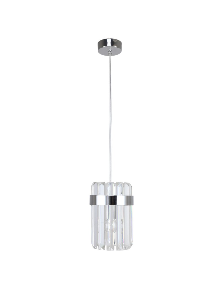 Light Prestige Lampa wisząca Vetro 1 chrom 1xE14 LP-2910/1P CH Light Prestige Lampa wisząca Vetro 1 chrom 1xE14 LP-2910/1P CH