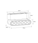 Light Prestige Reflektor Magnetic Slim Blaze 6W LED 3000K czarny LP-616-MAG SLIM 6W 3BK Light Prestige Reflektor Magnetic Slim Blaze 6W LED 3000K czarny LP-616-MAG SLIM 6W 3BK