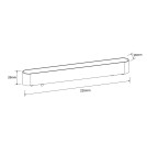 Lampy do szyn magnetycznych - Light Prestige Reflektor Magnetic Slim Lumo 12W LED 3000K czarny LP-646-MAG SLIM 12W 3BK - product 3