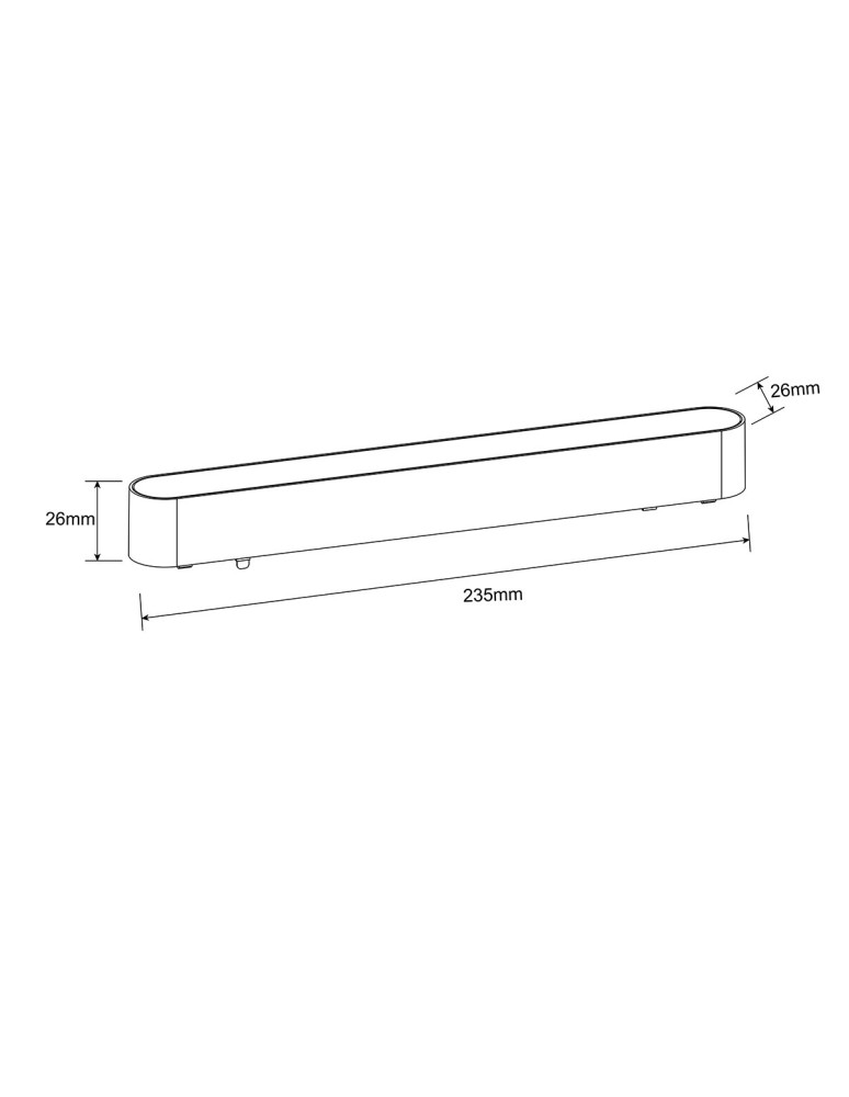 Lampy do szyn magnetycznych - Light Prestige Reflektor Magnetic Slim Lumo 12W LED 4000K biały LP-646-MAG SLIM 12W 4WH - product kolory-swiatla.pl 3